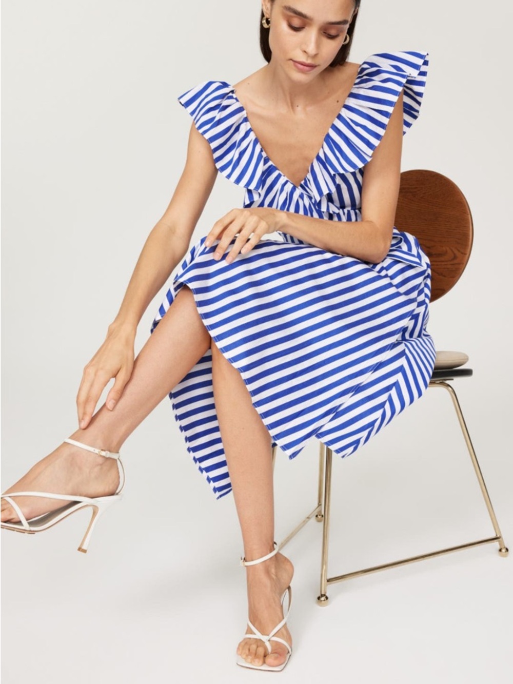 Polo Ralph Lauren Striped Midi Dress